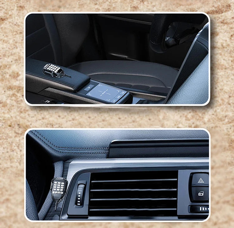 ZASTONE D500 Split Type Car Walkie talkie 25W UHF VHF Dual-band Mobile Radio Station HAM Mini  Car Walkie-talkies FM