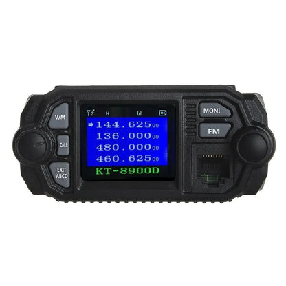 QYT KT-8900D Vehicle mini Car Radio 25W Mobile Car Radio dual band KT8900D Wakie Talkie Long Range Radio Talkie Walkie
