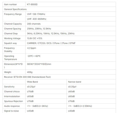 QYT KT-8900D Vehicle mini Car Radio 25W Mobile Car Radio dual band KT8900D Wakie Talkie Long Range Radio Talkie Walkie