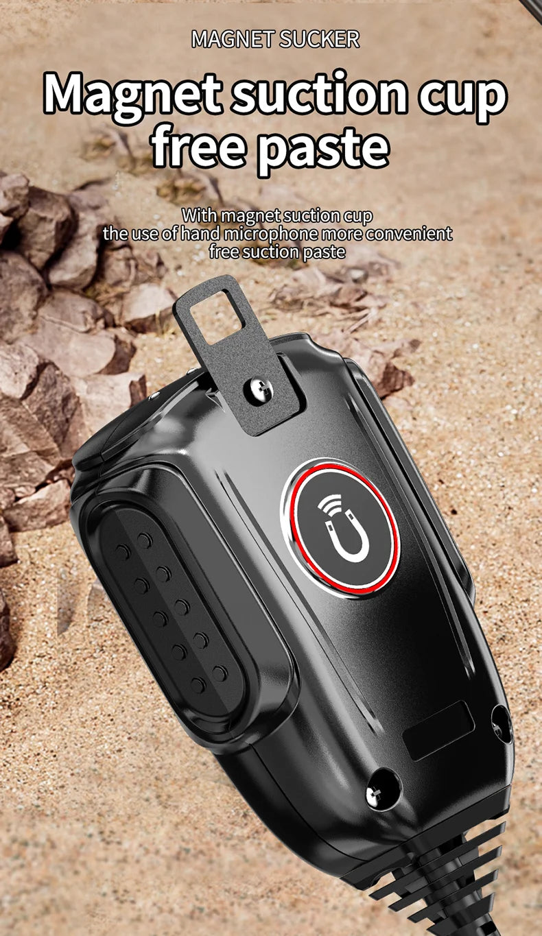 ZASTONE D500 25W Car Walkie Talkie UV Dual Band Car Two Way Radio Station Dual Channel Receiver Split Type Car Mobile Radio